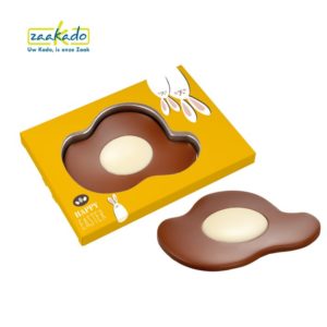 0475 Grappig & origineel gebakken chocolade spiegelei paasgeschenk pasen 100 stuks
