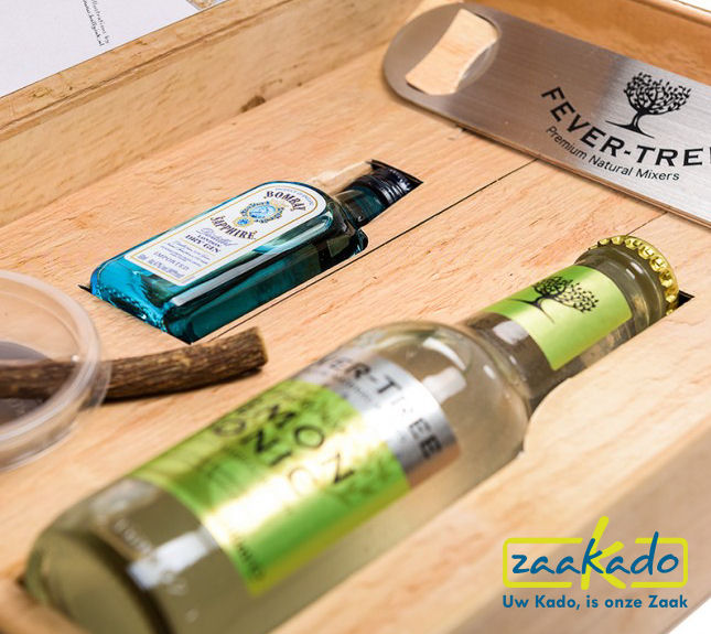Gin Tonic relatiegeschenken luxe met logo kerst hippe gadgets zomerse geschenken bedrukt ZaaKado Rotterdam wp