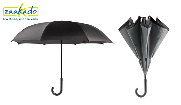 Ambtenaren Afdeling vooroordeel Reversible paraplu: onmisbaar tijdens de herfst en winter - ZaaKado BV
