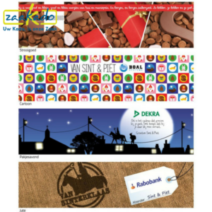 Sinterklaas chocolade geschenken chocolade kruidnoten speculaas schuimpjes chocoladeletter chocolademunten relatiegeschenk sinterklaaspakket in verfblik schildersbedrijf bouwbedrijf bouwlogo ZaaKado Rotterdam