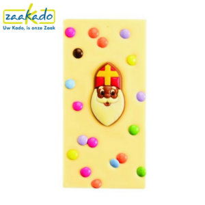 Sinterklaas chocoladegeschenken chocolade relatiegeschenk sint en piet chocolade melk wit geschenk give away kleinigheidje weggeven klein logo ZaaKado Rotterdam