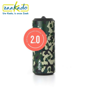 Sitpack Zwart leger army groen drukwerk drukken logo personaliseren zitten klein opvouwbaar stok comfortabel cadeau Zaakado rotterdam relatiegeschenken gadgets giveaway inspiratie