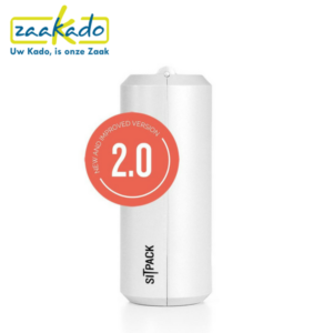 Sitpack wit drukwerk drukken logo personaliseren zitten klein opvouwbaar stok comfortabel cadeau Zaakado rotterdam relatiegeschenken gadgets giveaway inspiratie