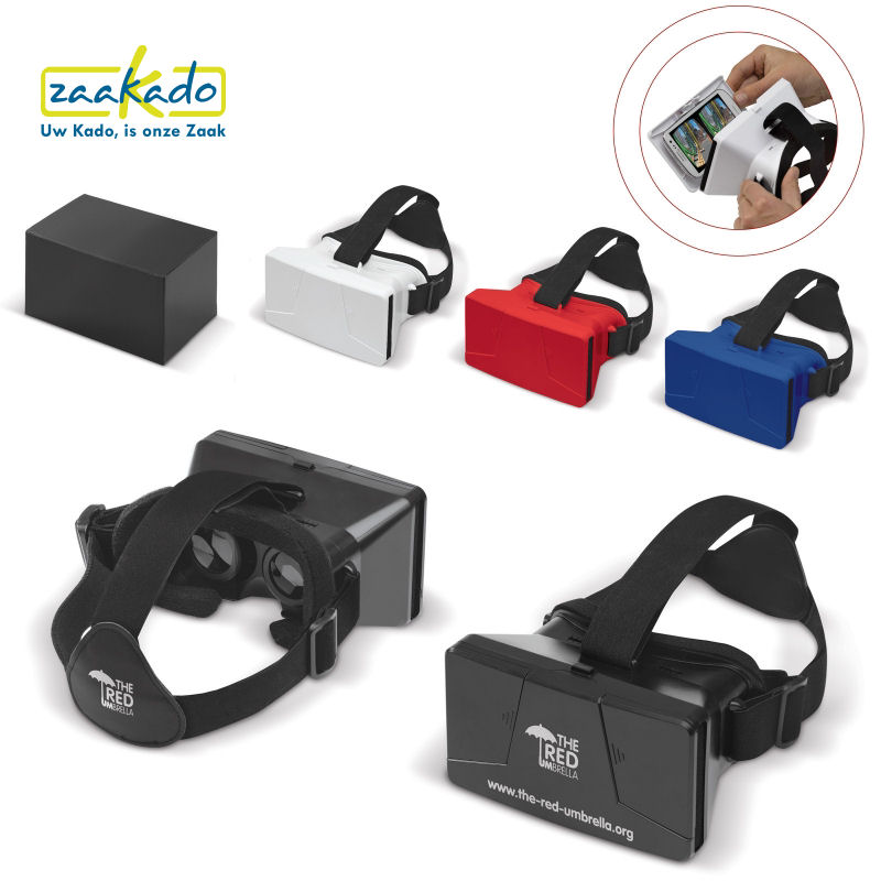 Virtual Reality bril logo bedrukken 3D cadeautip mannen gadget relatiegeschenk eindejaarsgeschenk kerst ZaaKado Rotterdam