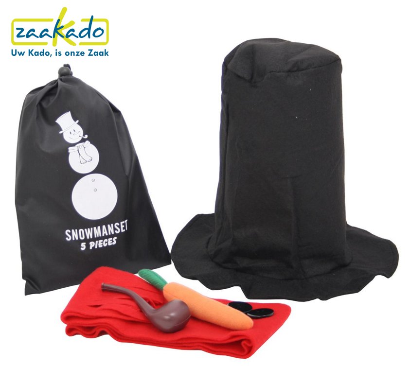 Winters relatiegeschenk sneeuwpot set grappige give away ZaaKado Rotterdam