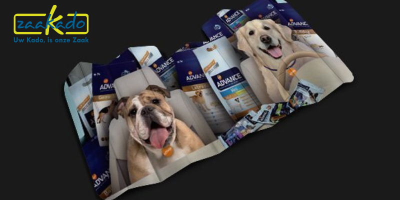 honden, auto, bescherming, frisse lucht, schaduw, zonnescherm, zomer, autodealer, grappig, promotieartikel, relatiegeschenk, leaseauto, hondenvoer, bedrukken, personaliseren, zaakado, rotterdam