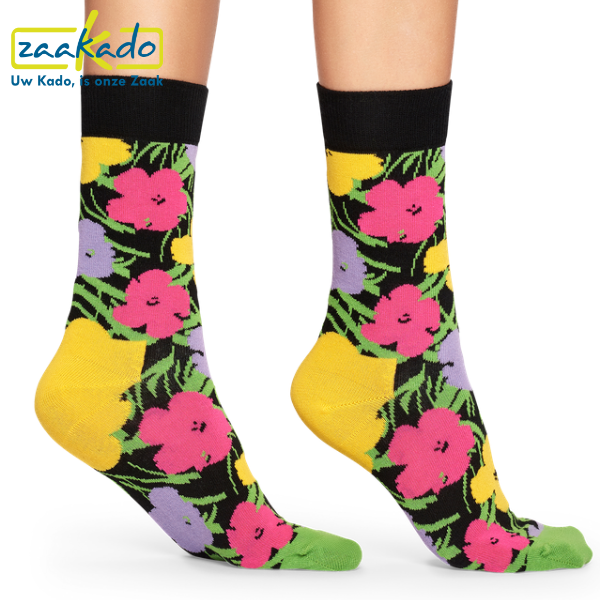 hotdogs, sokken, bloemen, jungle, mannen, vrouwen, cadeau familie, happy socks, vrolijk, kerstpakket, kerstpakket 2019, relatiegeschenk, zaakado, rotterdam