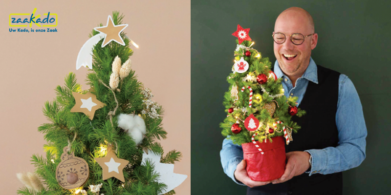 Geef een versierde kerstboom als cadeau - ZaaKado BV