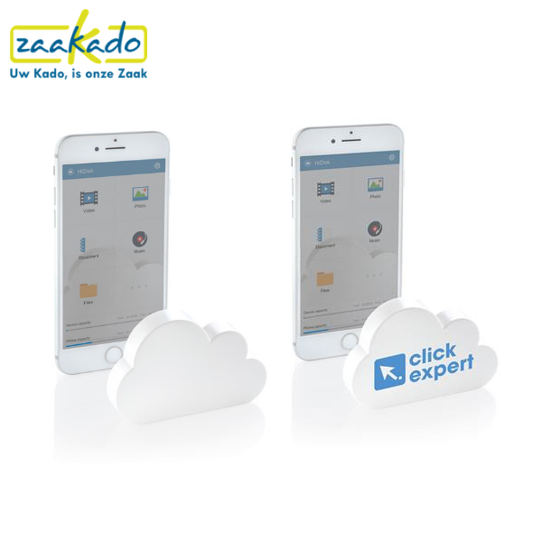 logo zichtbaar bedrukken mobiele opslag cloud 16gb