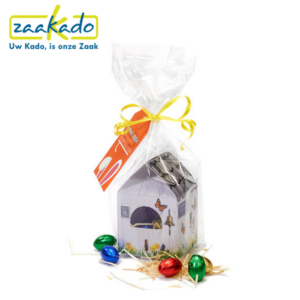 vogelhuis wit eitjes folie nieuw pasen paashaas cadeau logo paasgeschenk zaakadotip relatiegeschenken zaakado giveaway inspiratie rotterdam gadget